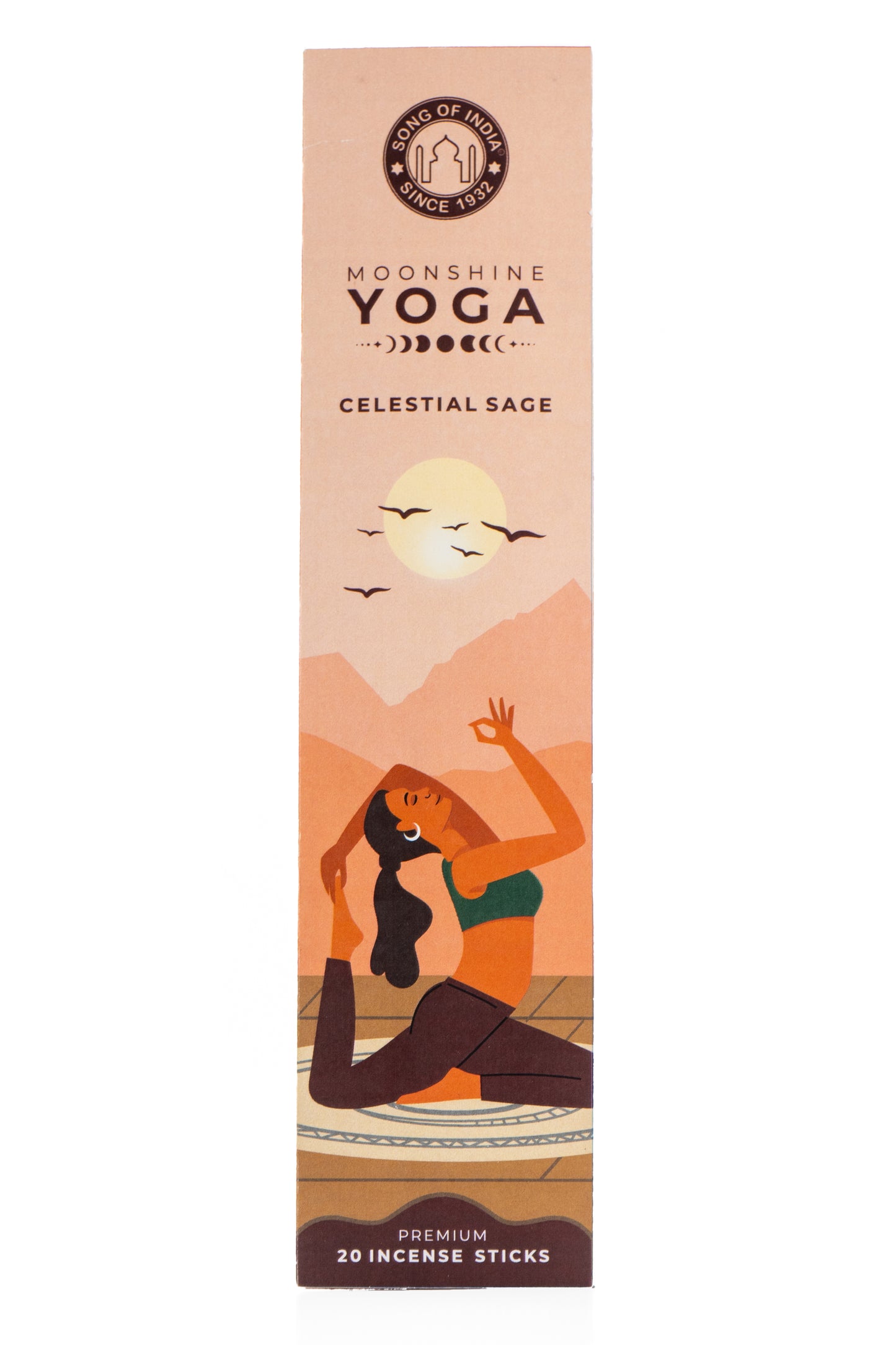 Incienso Moonshine Yoga en Pouch | Aromas para Meditar y Yoga