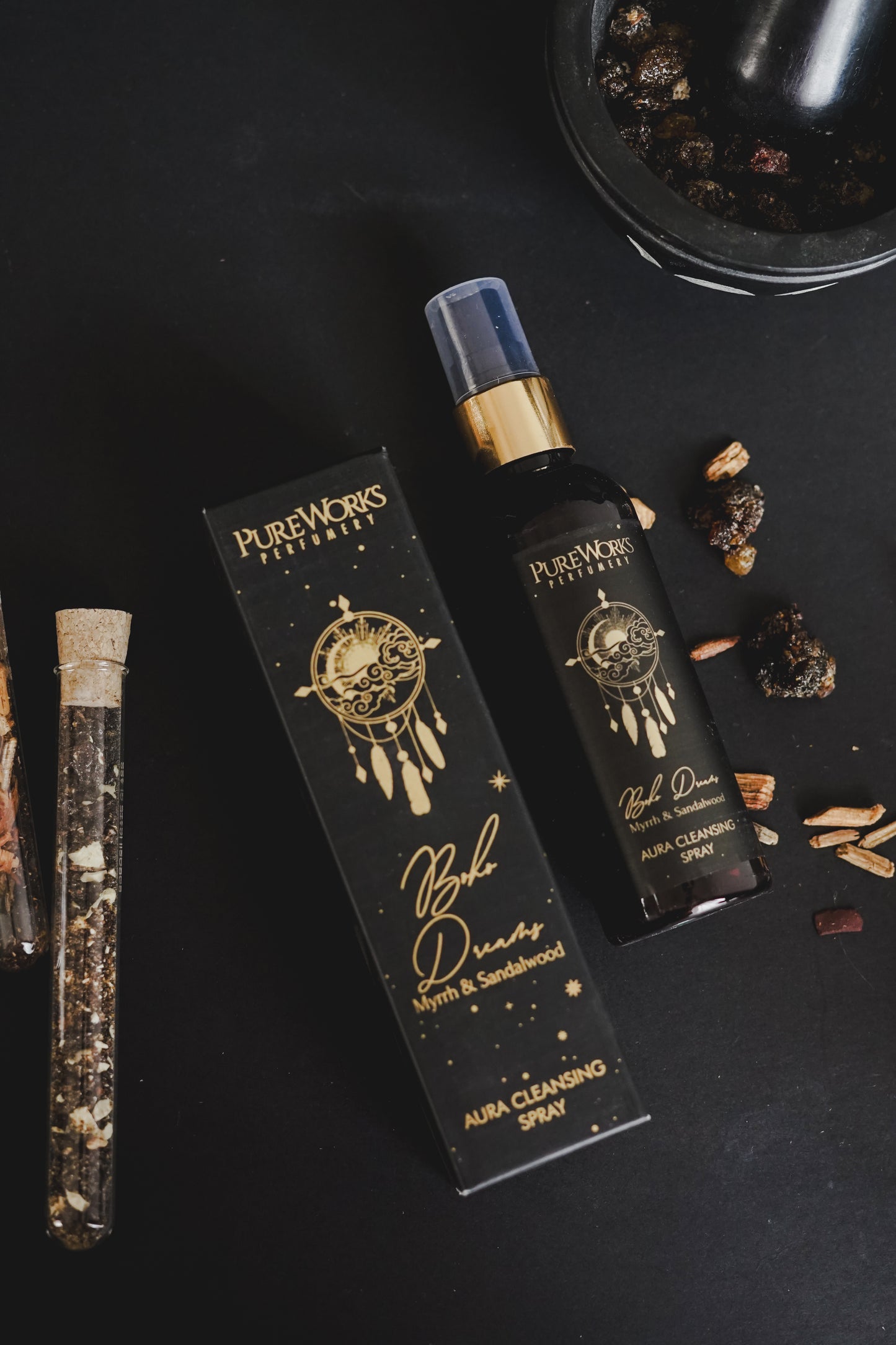 Spray Áurico Esotérico (100ml) | Limpieza y Protección de Aura