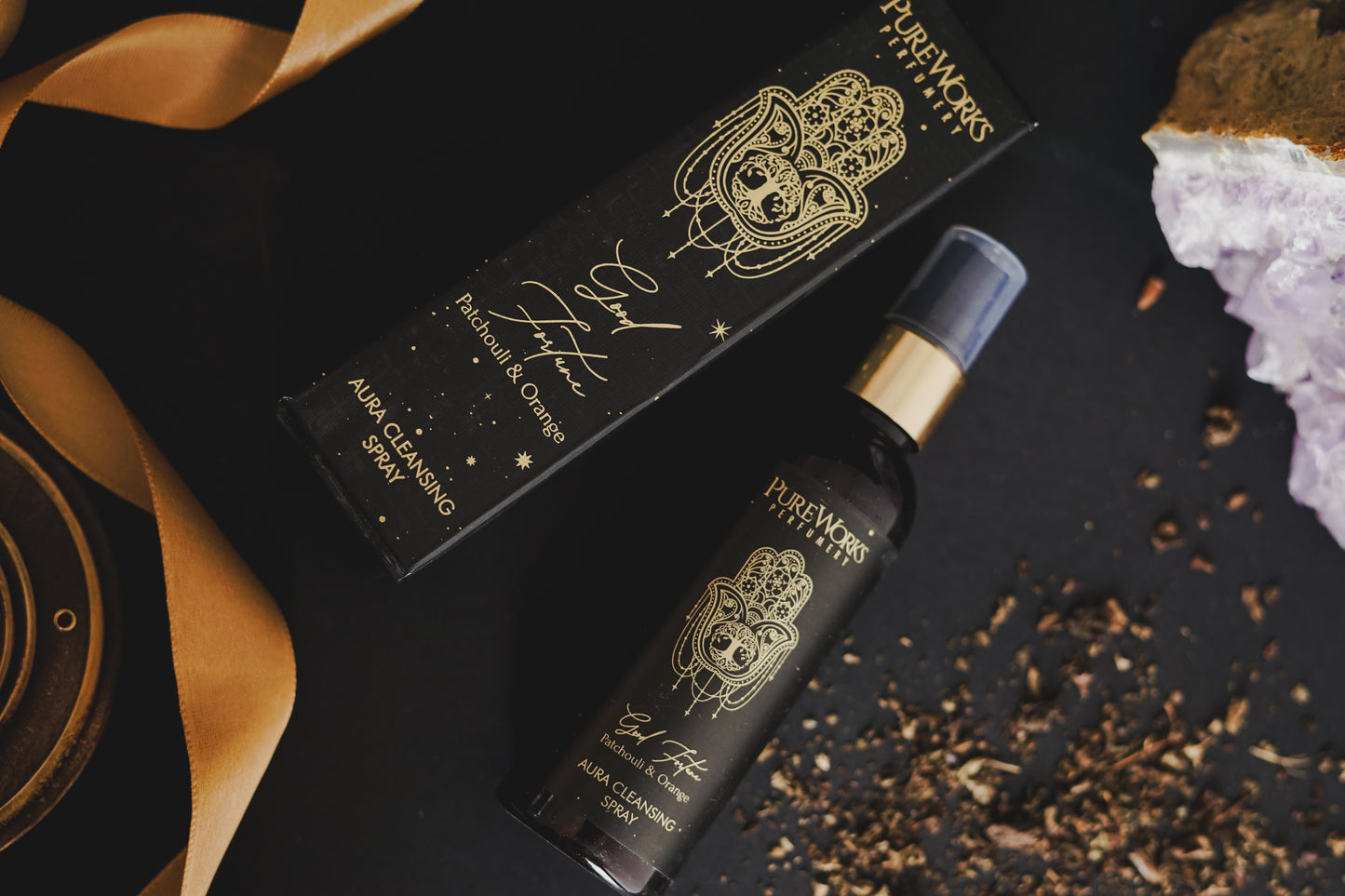 Spray Áurico Esotérico (100ml) | Limpieza y Protección de Aura