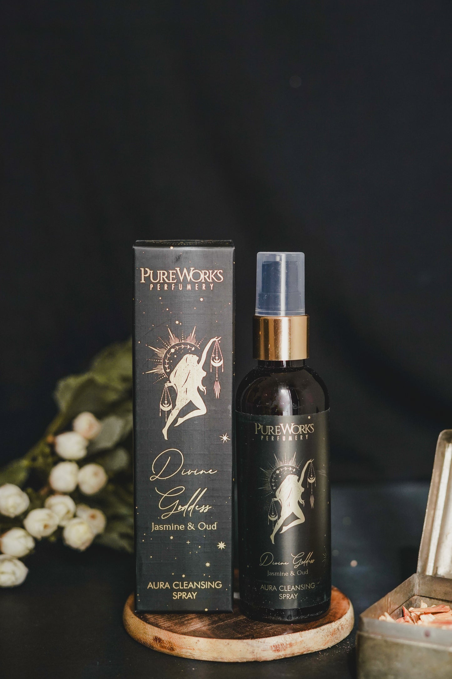 Spray Áurico Esotérico (100ml) | Limpieza y Protección de Aura