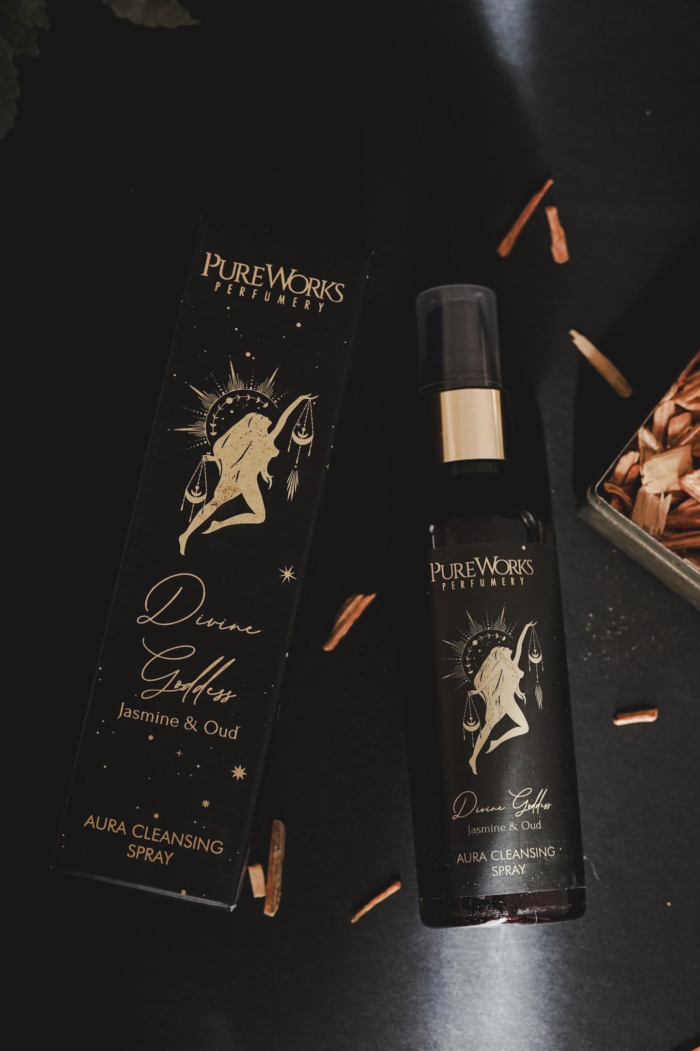 Spray Áurico Esotérico (100ml) | Limpieza y Protección de Aura