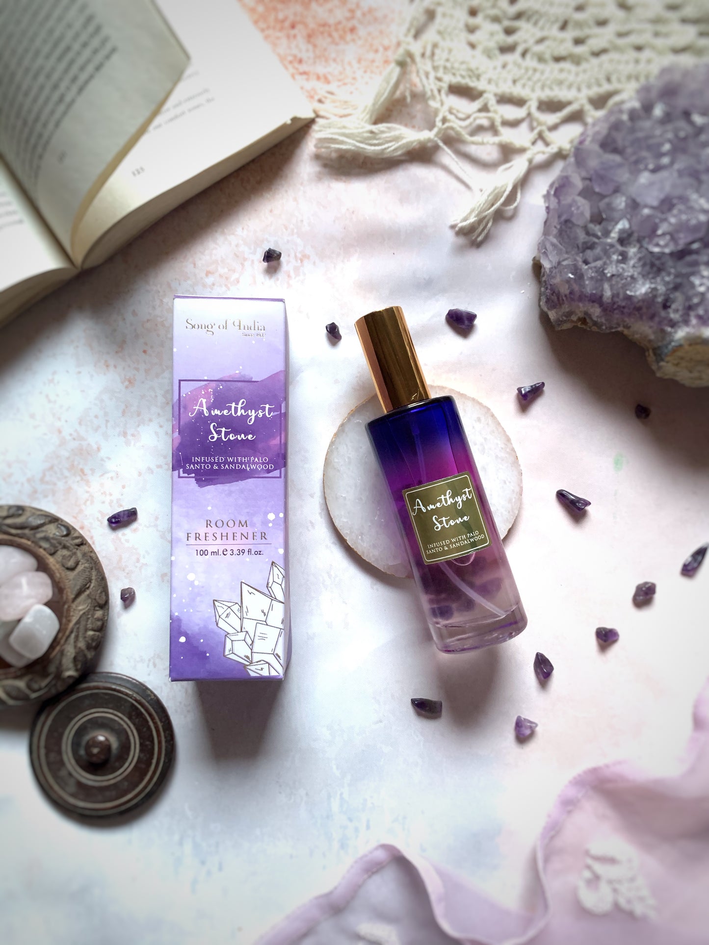 Spray Ambientador Healing Stones (100ml) | Energía de Cristales