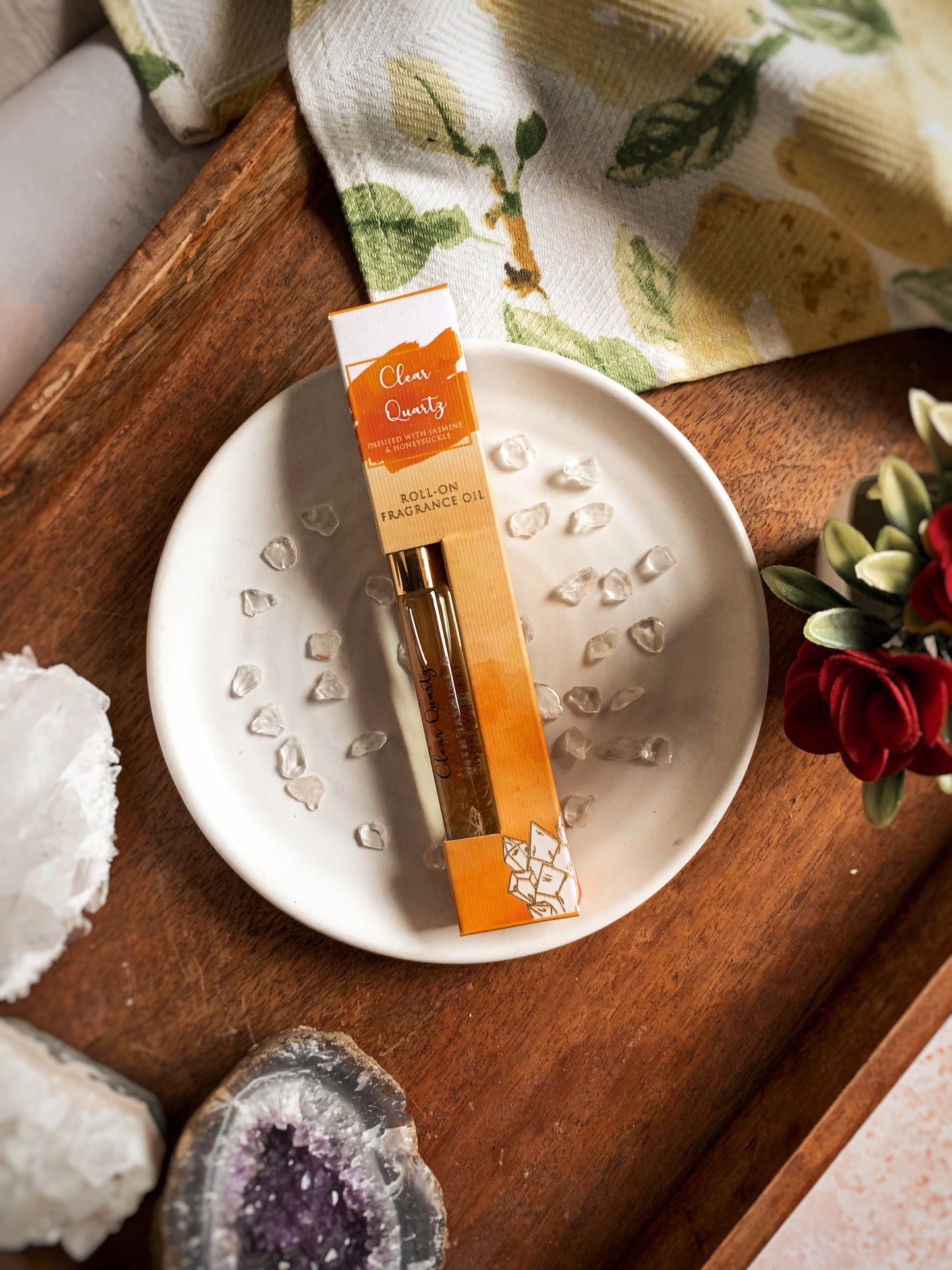 Perfume en Roll-On Healing Stones (10ml) | Aromaterapia y Cristales