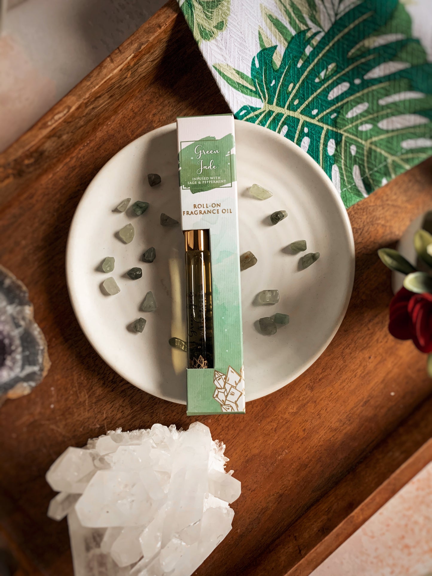 Perfume en Roll-On Healing Stones (10ml) | Aromaterapia y Cristales