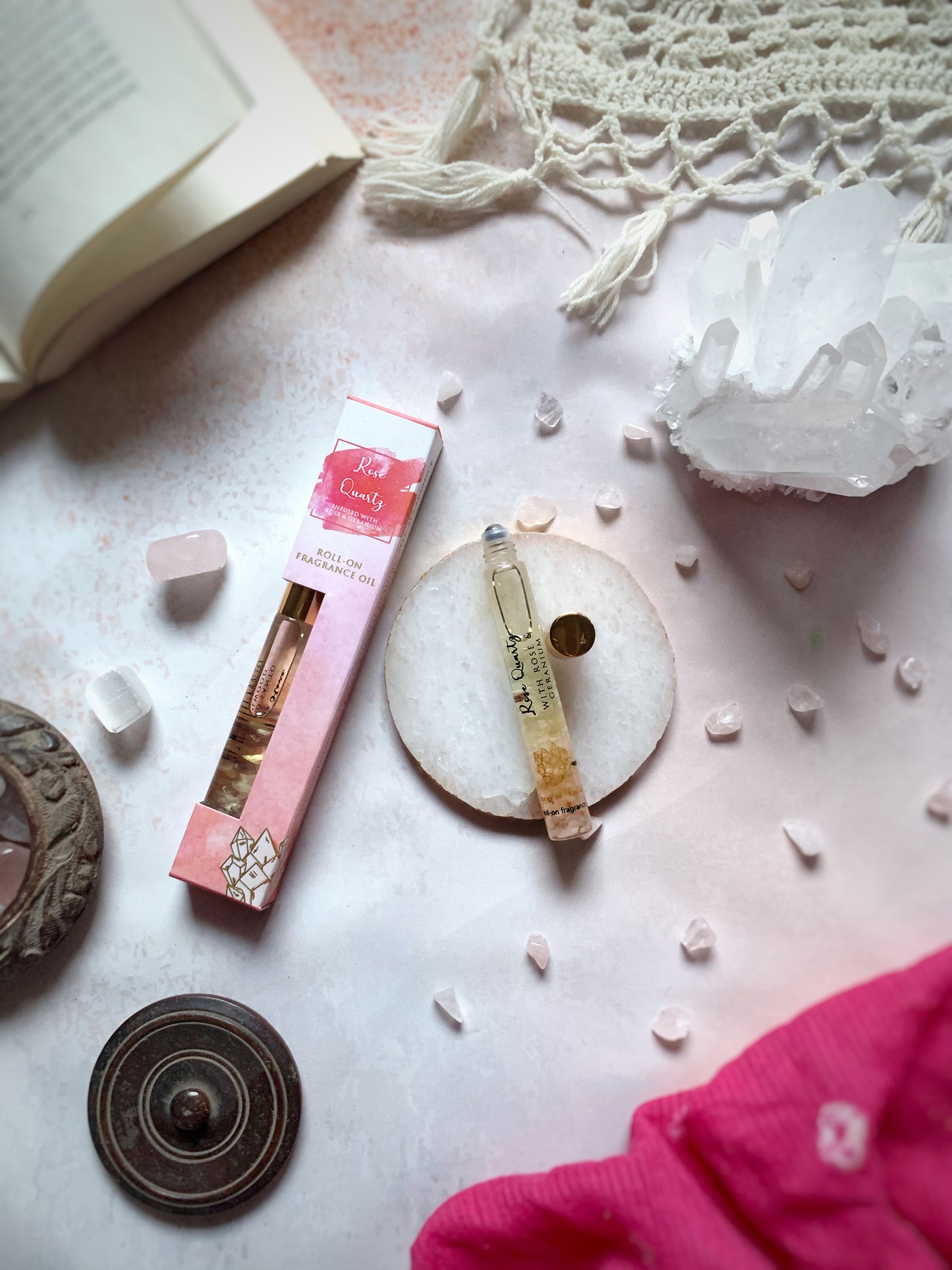 Perfume en Roll-On Healing Stones (10ml) | Aromaterapia y Cristales