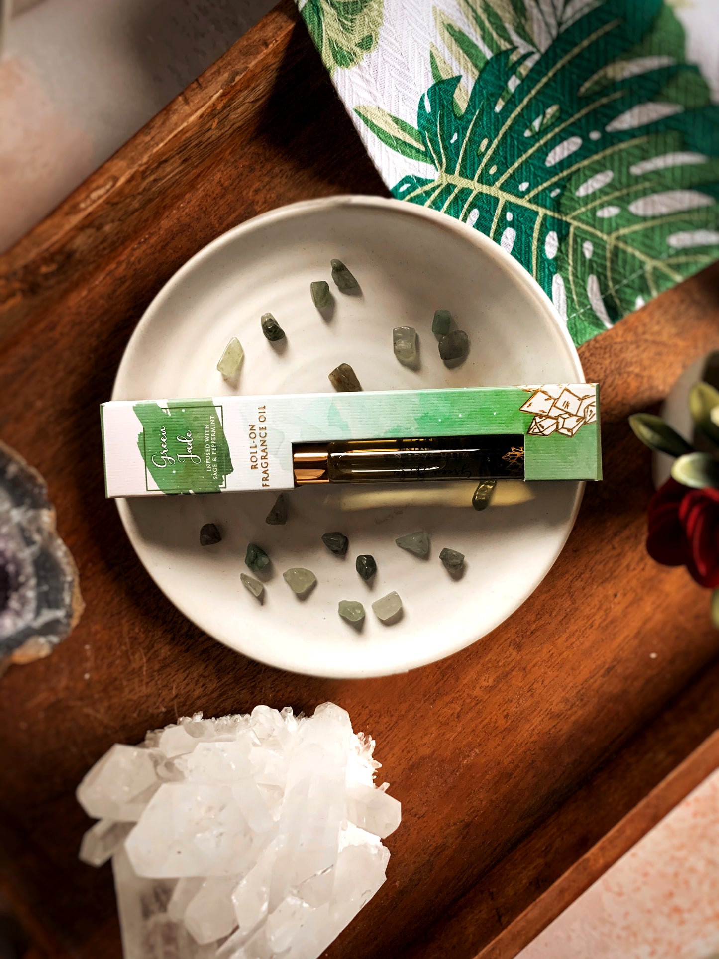 Perfume en Roll-On Healing Stones (10ml) | Aromaterapia y Cristales