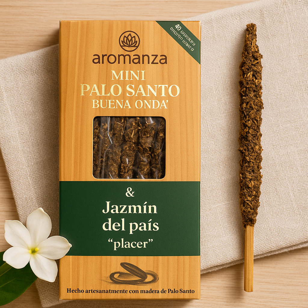 Mini Palo Santo - Aromanza x 8 u.