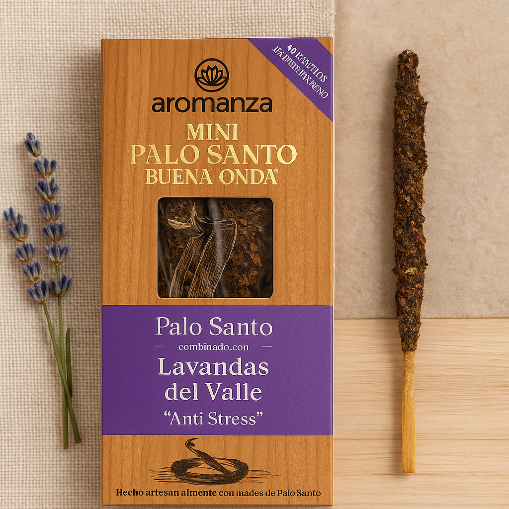 Mini Palo Santo - Aromanza x 8 u.
