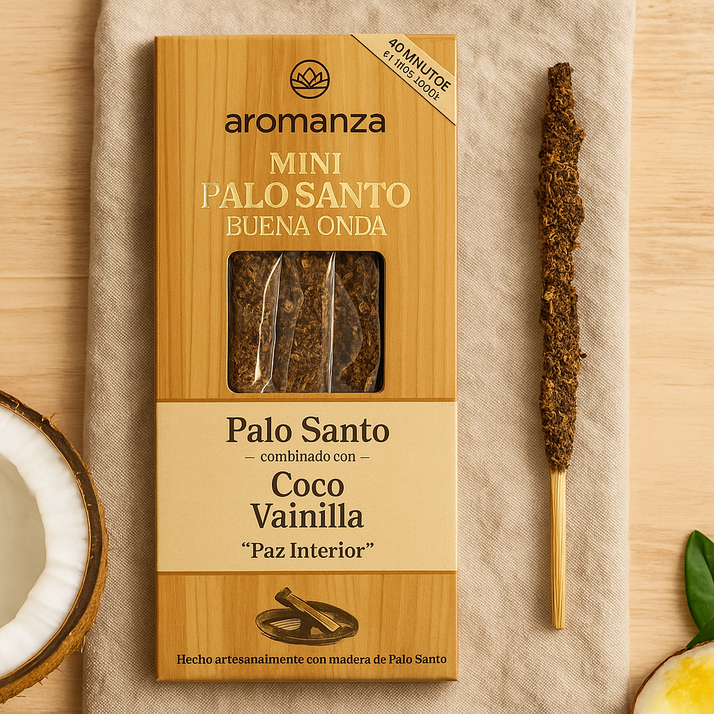 Mini Palo Santo - Aromanza x 8 u.