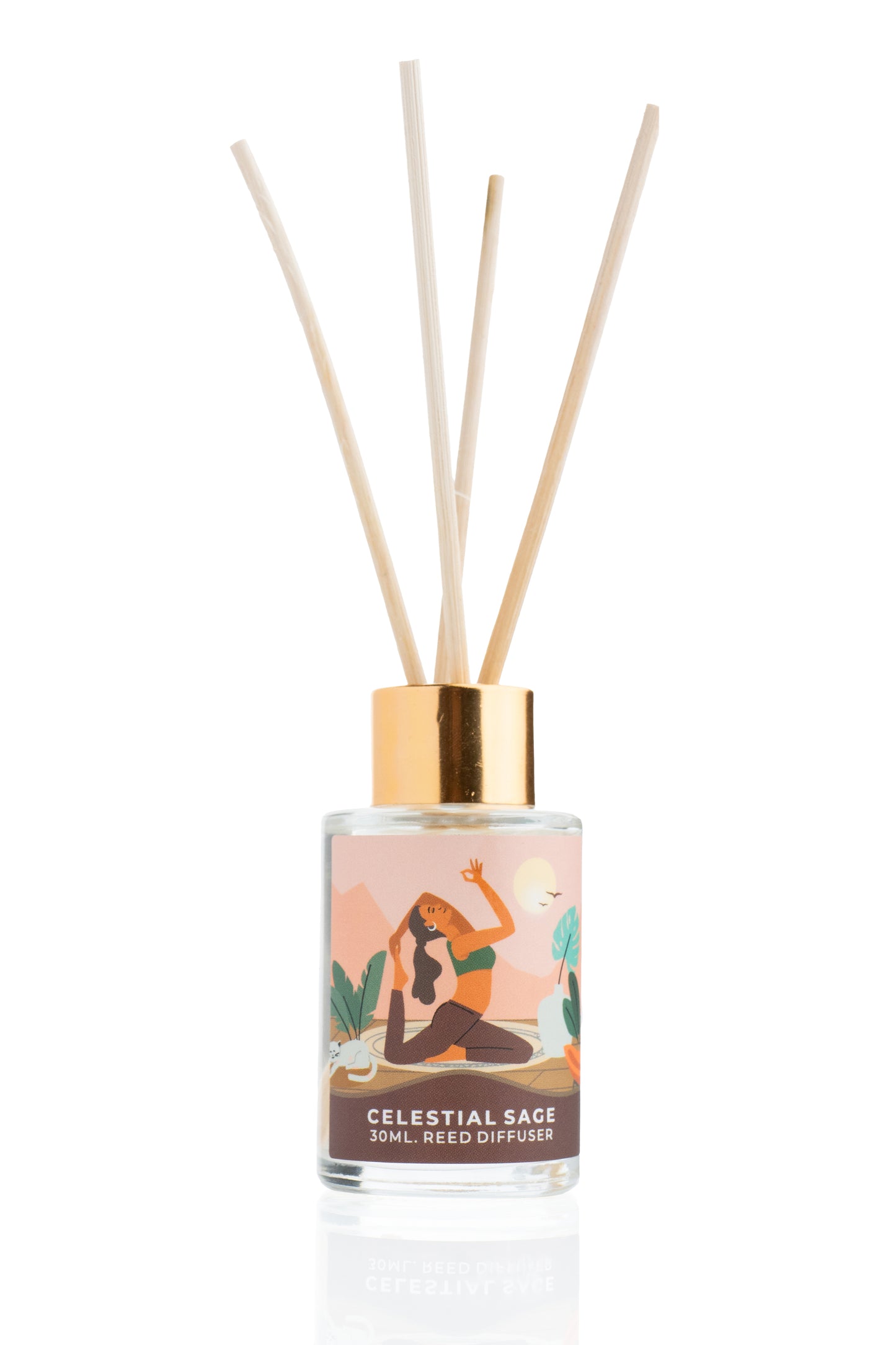Difusor Mini Moonshine Yoga (30ml) | Aromaterapia Portátil y Viaje