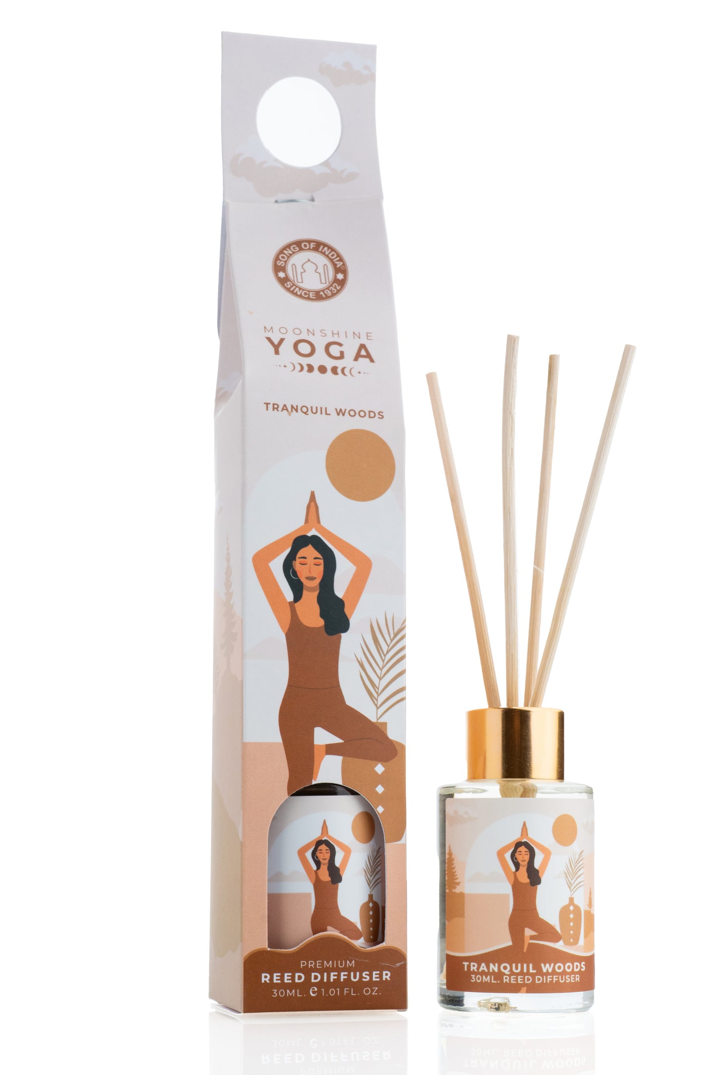 Difusor Mini Moonshine Yoga (30ml) | Aromaterapia Portátil y Viaje