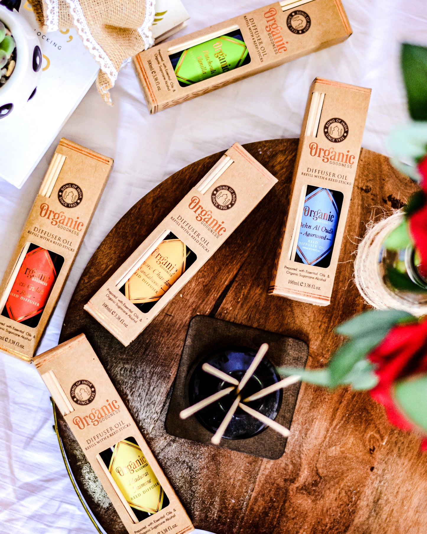 Repuesto de Aceite para Difusor Orgánico (100ml) | Aromas Organic Goodness