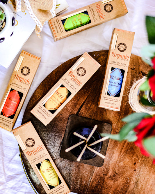 Repuesto de Aceite para Difusor Orgánico (100ml) | Aromas Organic Goodness