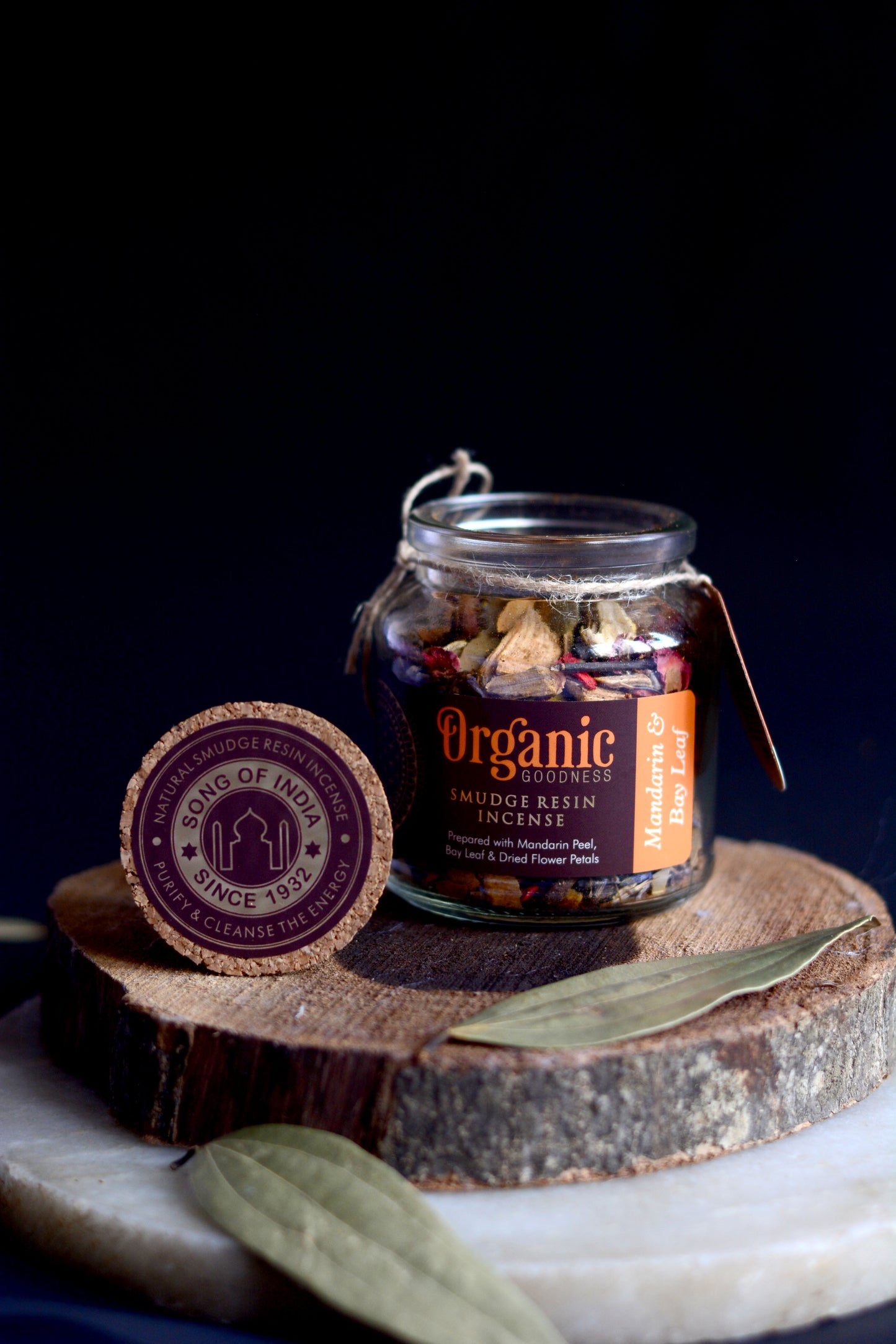 Mix de Resinas Organic Goodness (Smudge) - Frasco de Vidrio & Corcho Premium