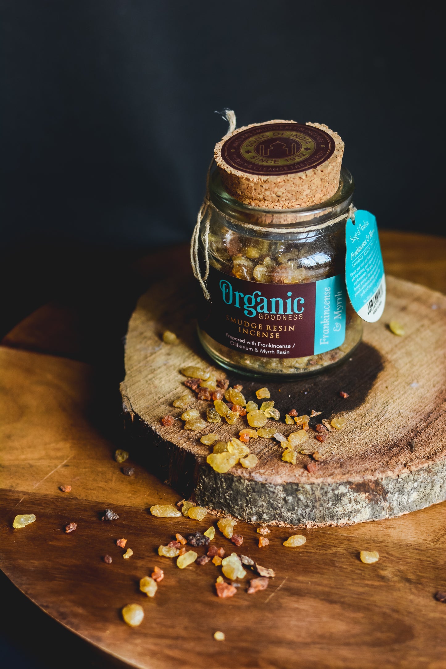 Mix de Resinas Organic Goodness (Smudge) - Frasco de Vidrio & Corcho Premium