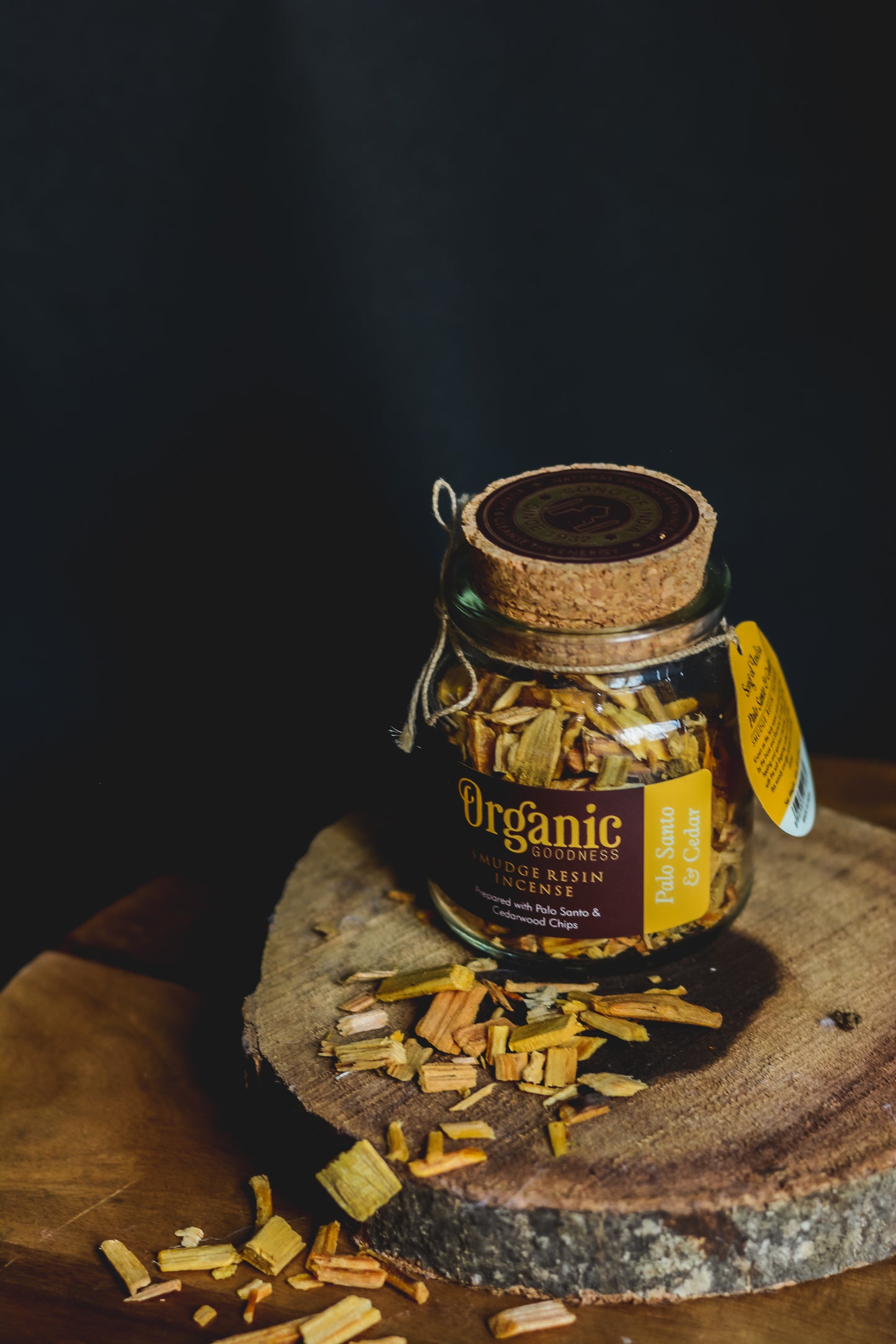 Mix de Resinas Organic Goodness (Smudge) - Frasco de Vidrio & Corcho Premium