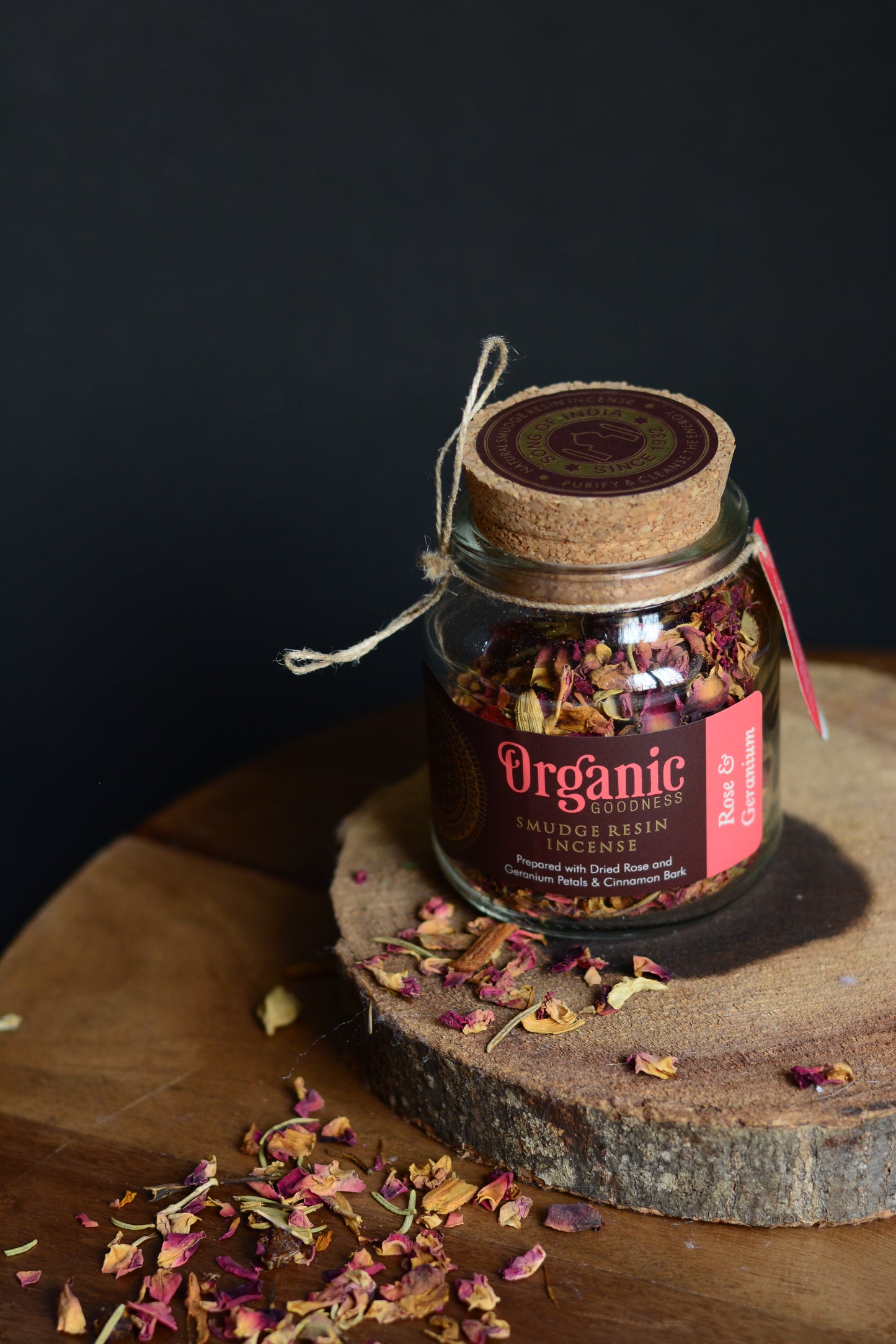 Mix de Resinas Organic Goodness (Smudge) - Frasco de Vidrio & Corcho Premium